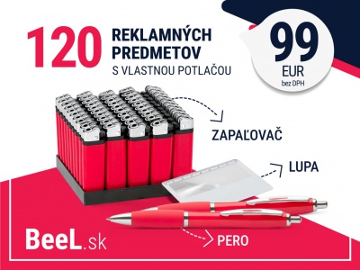 120 reklamných predmetov